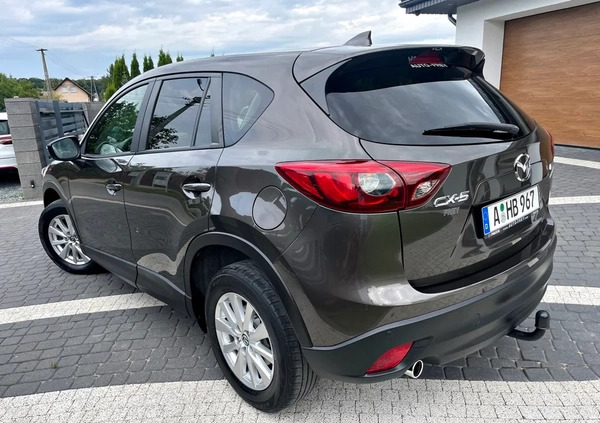 Mazda CX-5 cena 44900 przebieg: 194000, rok produkcji 2015 z Chełmno małe 407